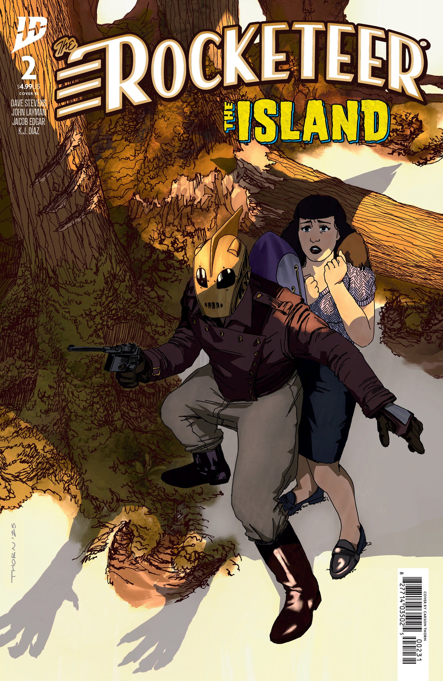 The Rocketeer: The Island #2 1:10 Thorn Variant