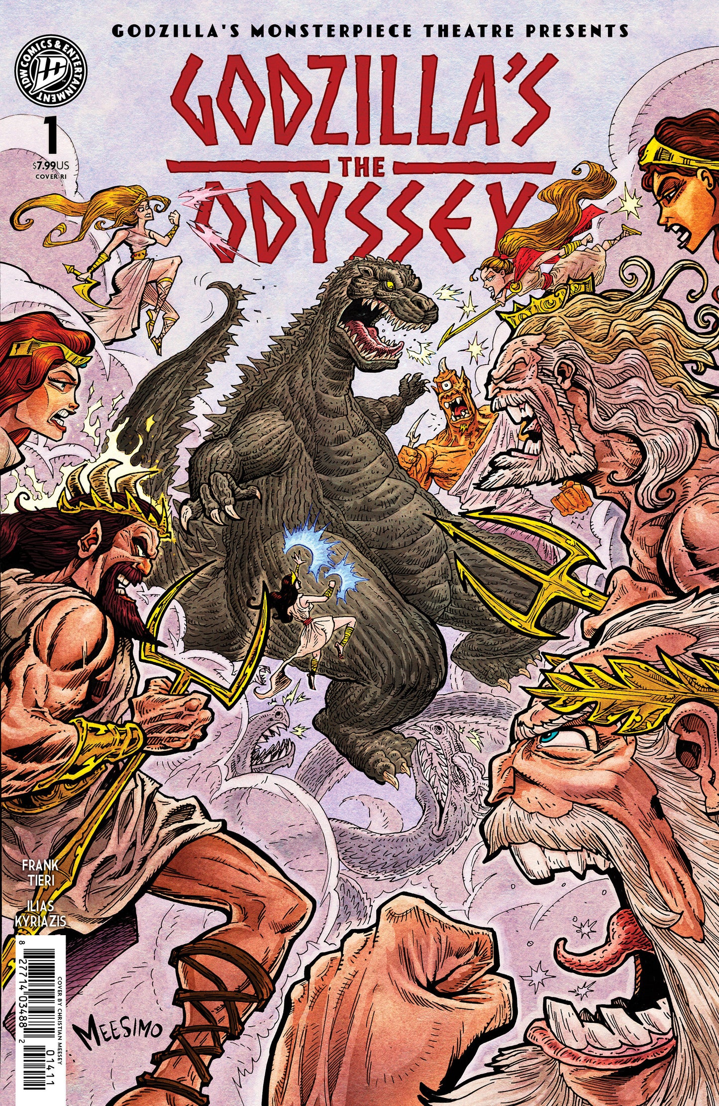 Godzilla’s Monsterpiece Theatre Presents: Godzilla’s The Odyssey 1:10 Meesey Variant