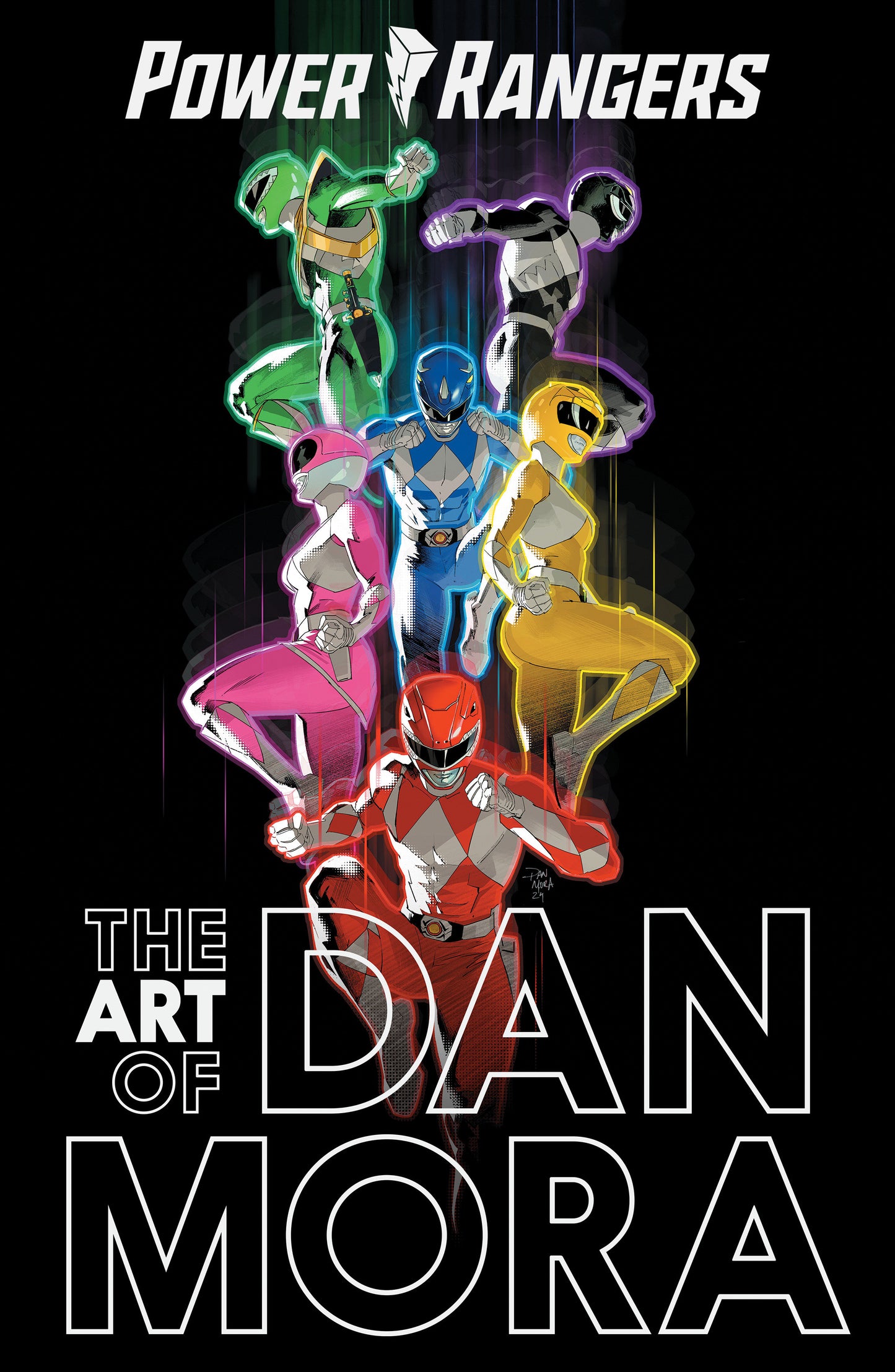 The Power Rangers Art Of Dan Mora