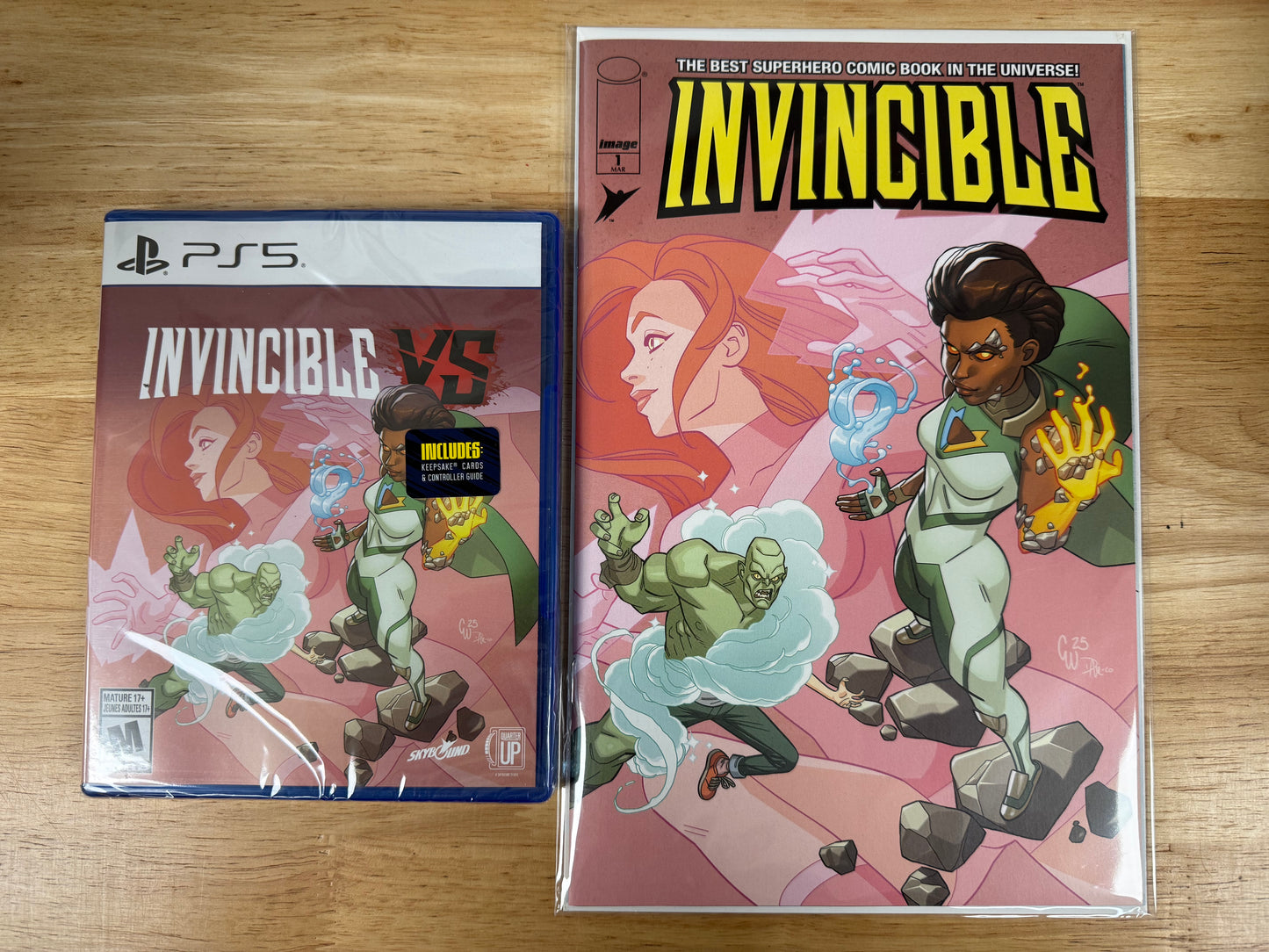 Invincible Vs PS5 Bundle Comic Store Lunar Exclusive