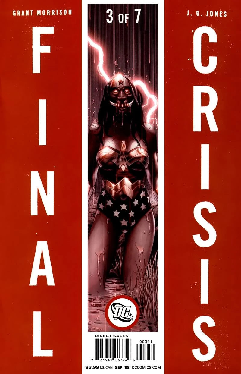 Final Crisis #3 Red Border Variant