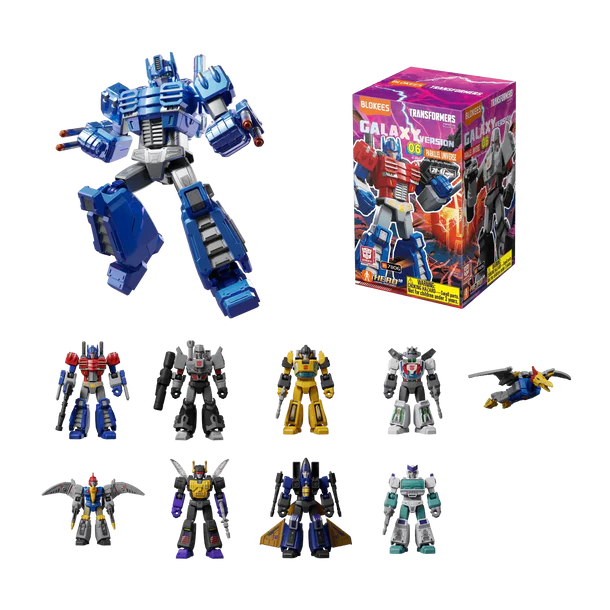 Blokees Transformers Galaxy Version 06 Parallel Universe *FULL DISPLAY BOX*
