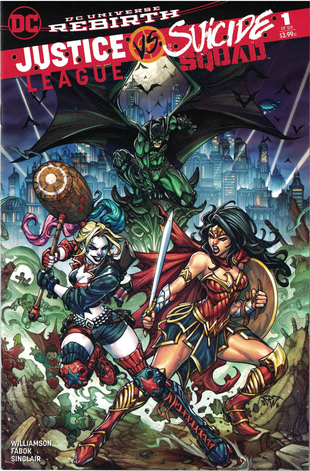 Justice League vs Suicide Squad #1 Pantalena LCSD 2017 Variant