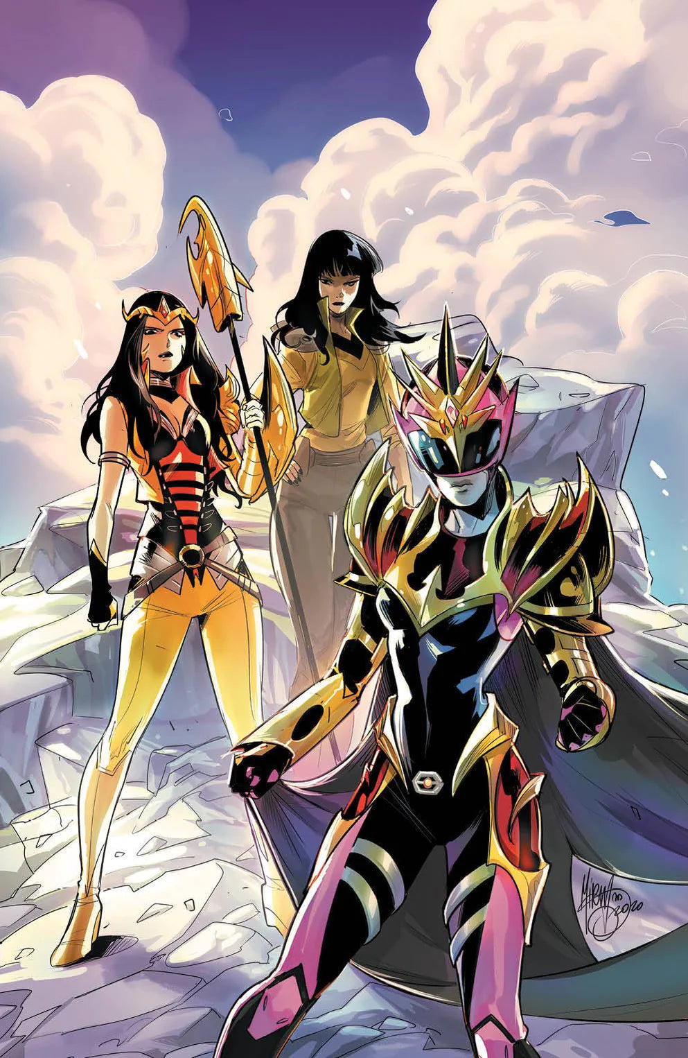 Power Rangers Drakkon New Dawn #2 10 Copy Mora Variant Edition