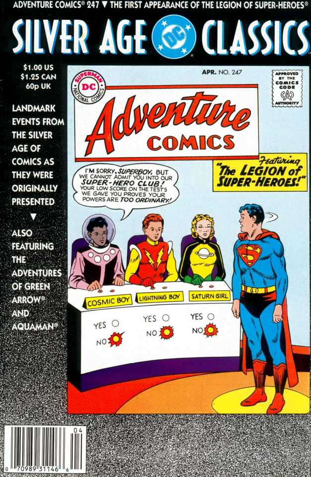 DC Silver Age Classics Adventure Comics (Mid Grade)