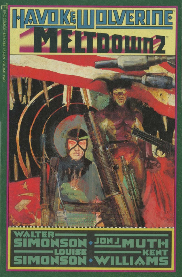 Havok & Wolverine: Meltdown #2 (1989) (Mid Grade)