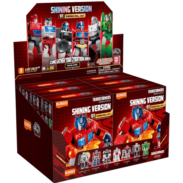 Blokees Figures Transformers Shining Version 01 Shining Roll Out *full display box*