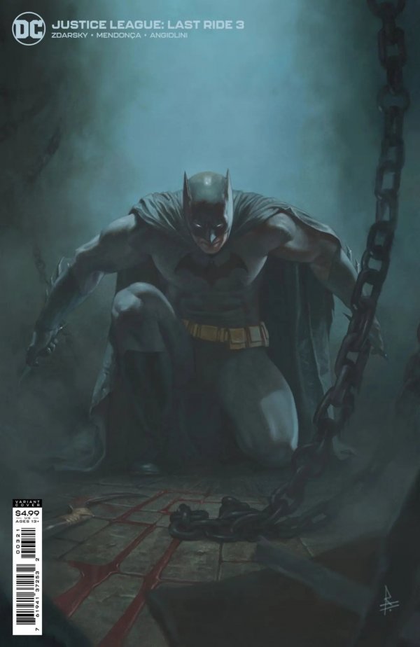 Justice League Last Ride #3 Cvr B Cardstock Federici Var