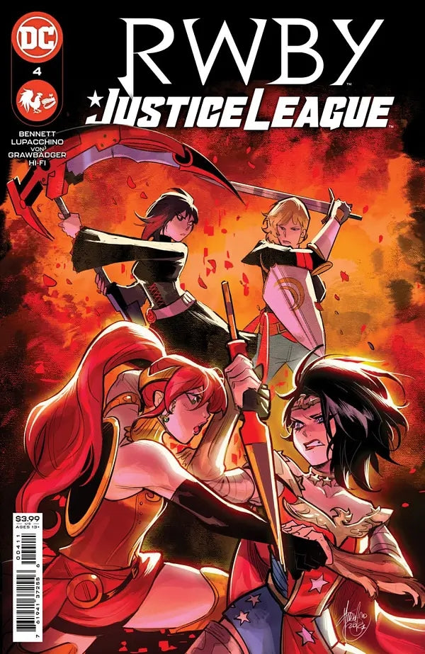 Rwby Justice League #4 Cvr A Andolfo