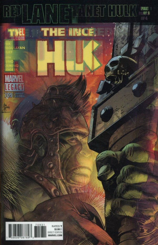 Incredible Hulk #709 (Lenticular Variant) (High Grade)