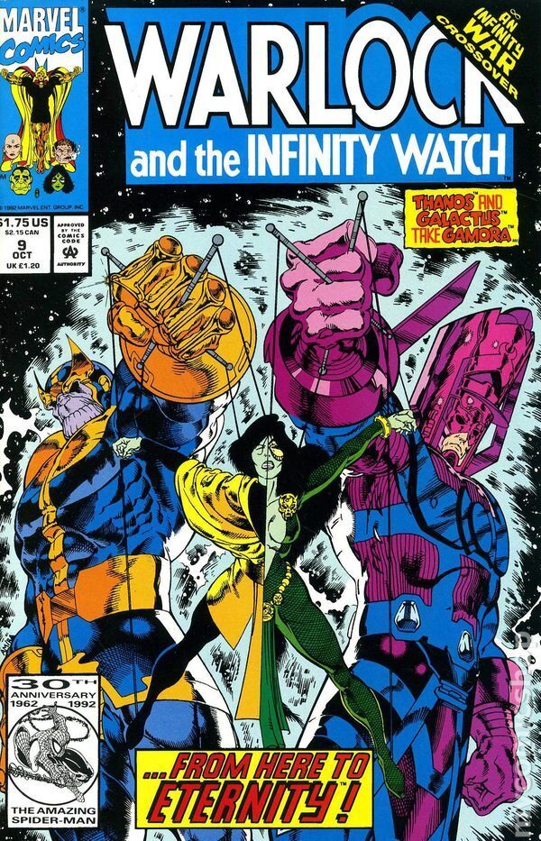 Warlock and the Infinity Watch #9 (Mid Grade) (1992)