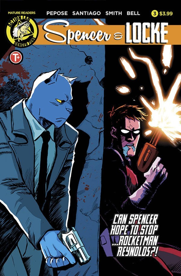 Spencer And Locke #3 (Of 4) Cover A Santiago Jr (Mature)