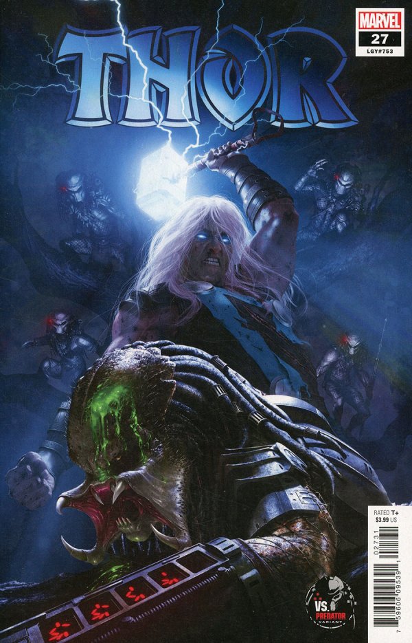 Thor #27 Rahzzah Vs. Predator Variant