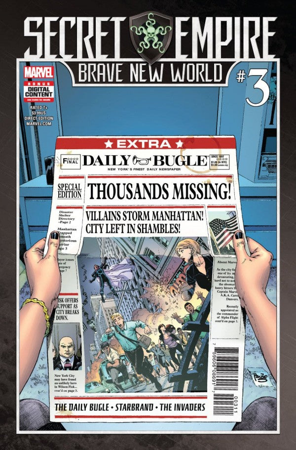 Secret Empire Brave New World #3 (Of 5) Se