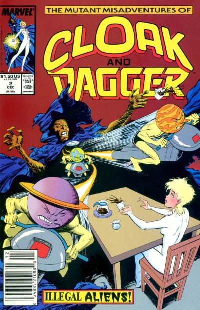 The Mutant Misadventures of Cloak and Dagger #2 (1988) (Mid Grade)