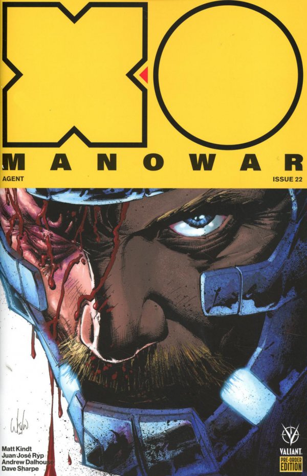 X-O Manowar #22 Cover E Pre-order Edition Portacio