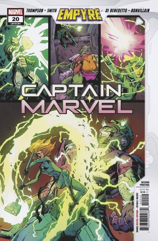 Captain Marvel #20 2nd Printing