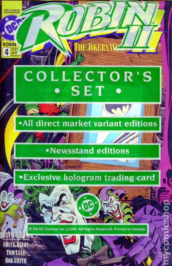 Robin II: The Joker's Wild! #4 Polybagged (1991) (Mid Grade)