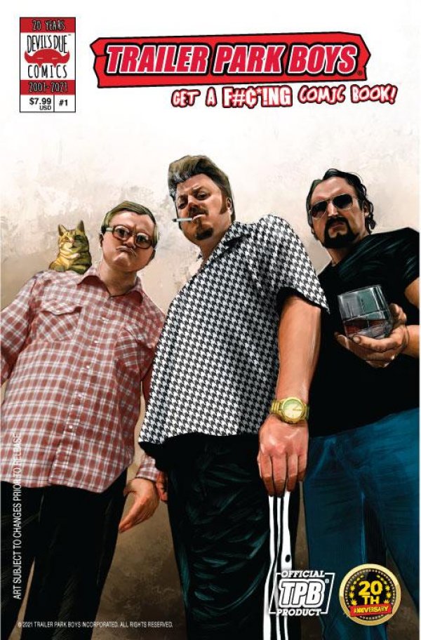 Trailer Park Boys Get A F#Ing Comic Book #1 Cover A Herrera (M