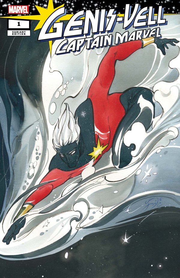 Genis-Vell: Captain Marvel #1 Peach Momoko Variant