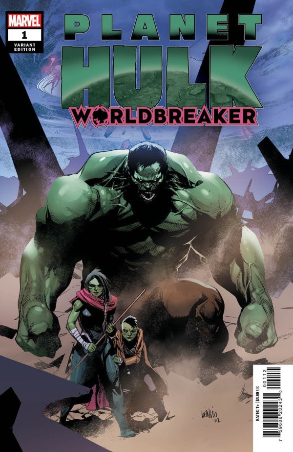 Planet Hulk Worldbreaker #1 (Of 5) Yu Variant