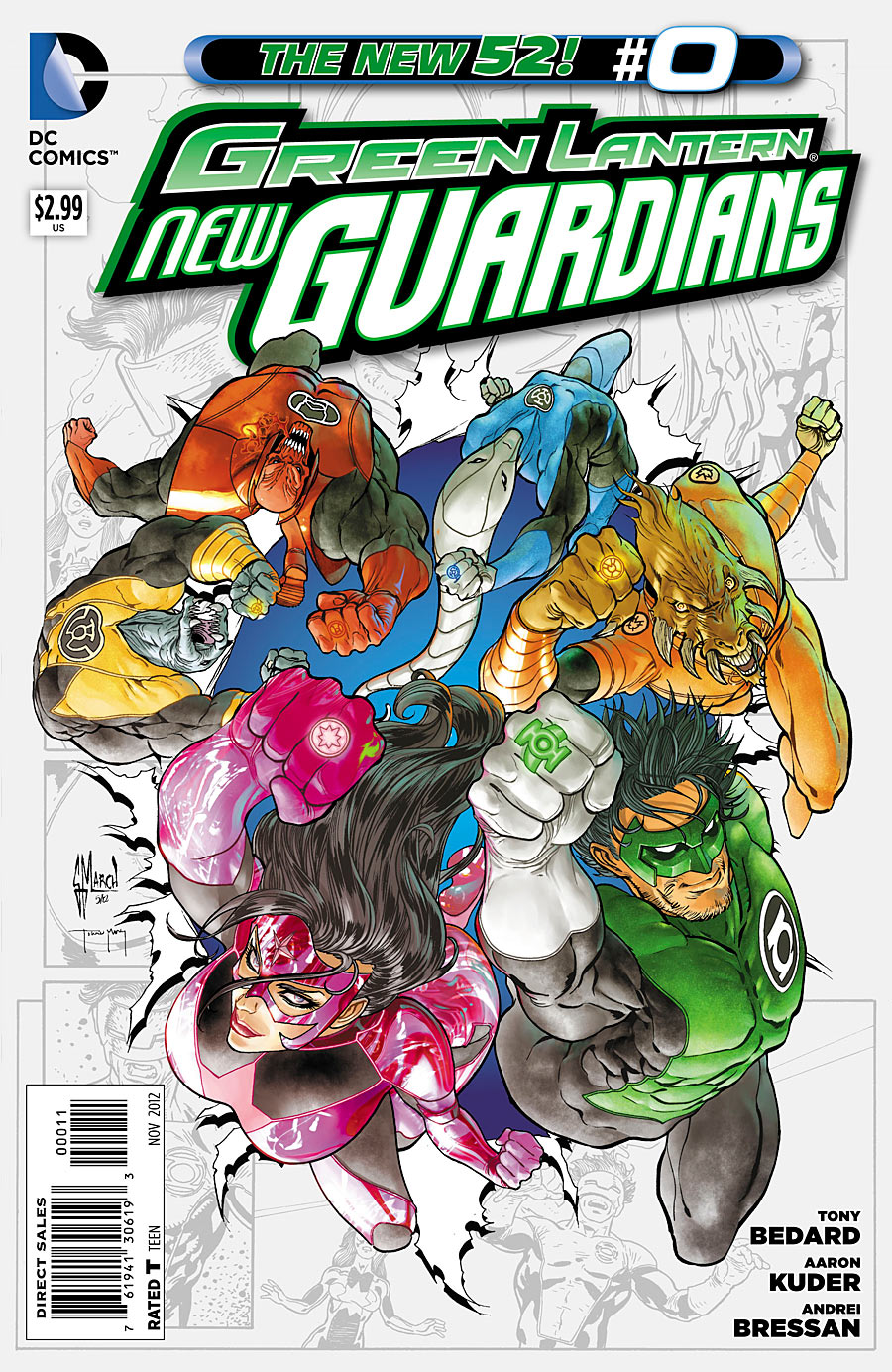 Green Lantern New Guardians #0