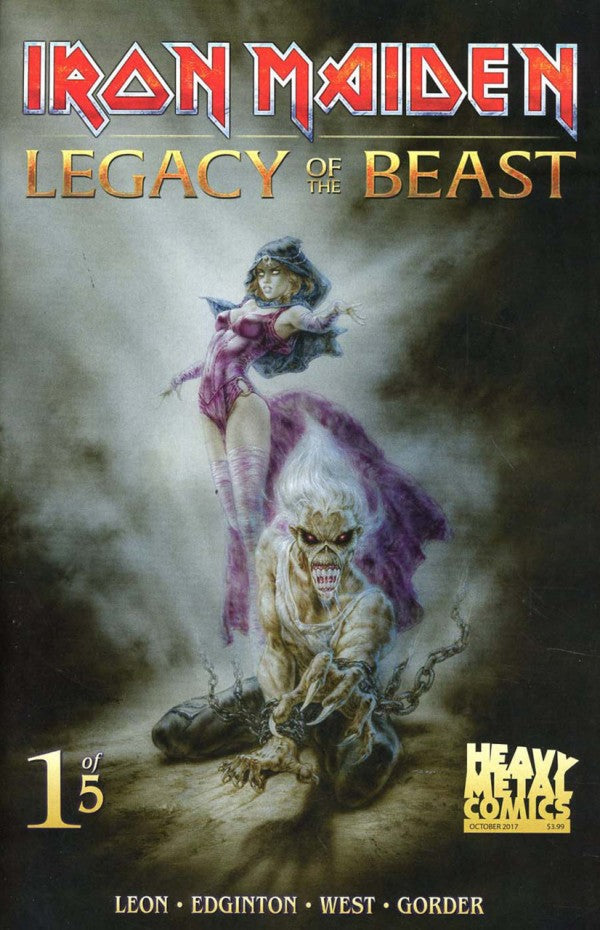 Iron Maiden Legacy Of The Beast #1 (Of 5) Cover B Casas