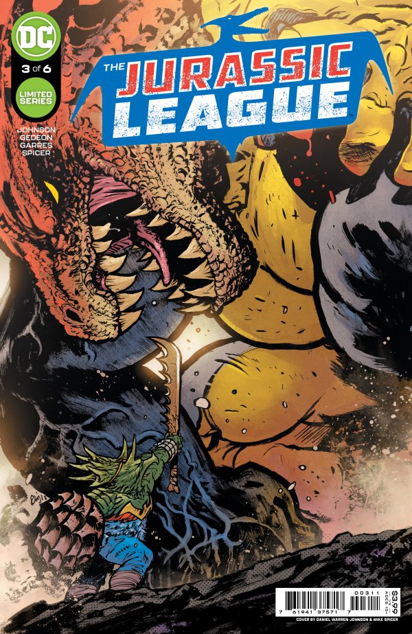 Jurassic League #3 Cvr A Johnson