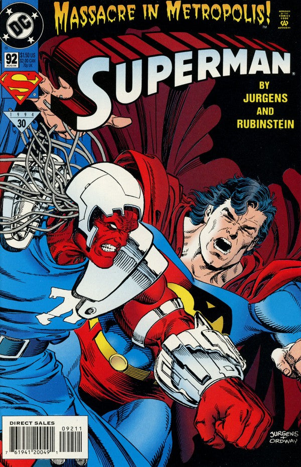 Superman #92 (1994) (High Grade)