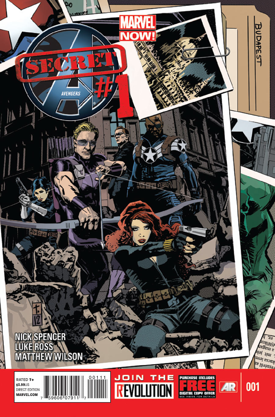Secret Avengers #1 Now