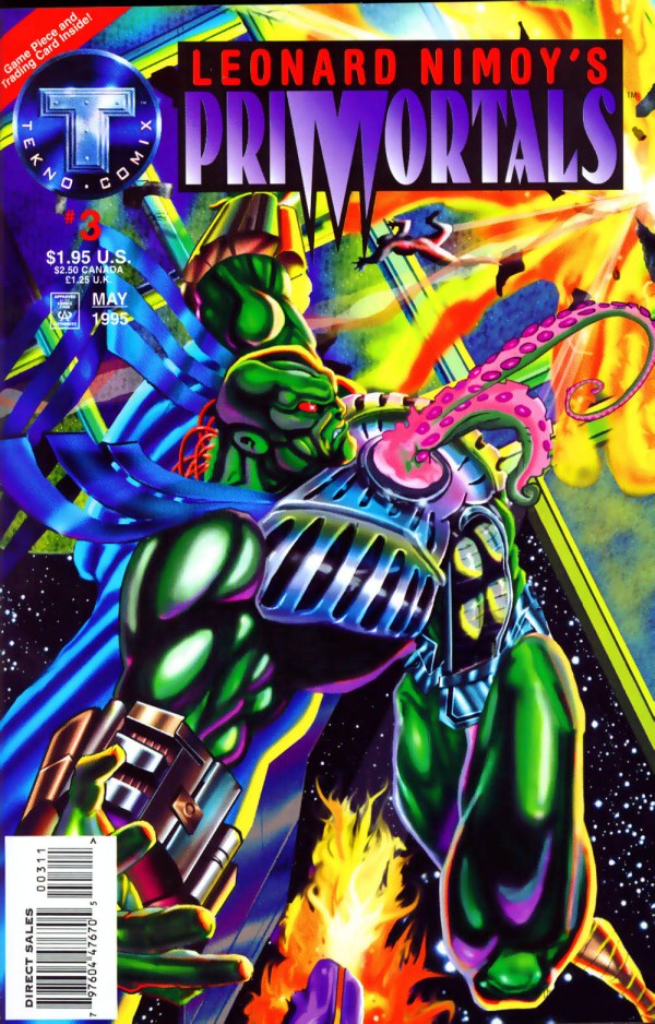 Leonard Nimoy's Primortals #3 (1995) (Mid Grade)