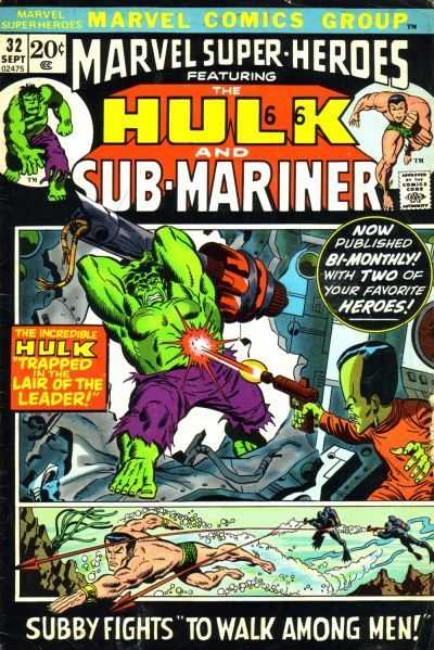 Marvel Super-Heroes #32 (1972) (Low Grade)