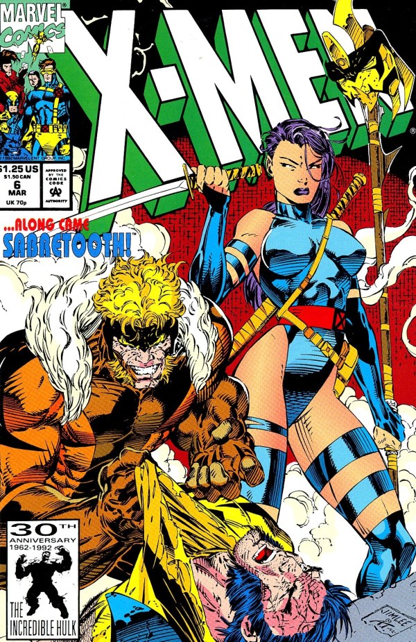 X-Men #6 (Mid Grade) (1992)