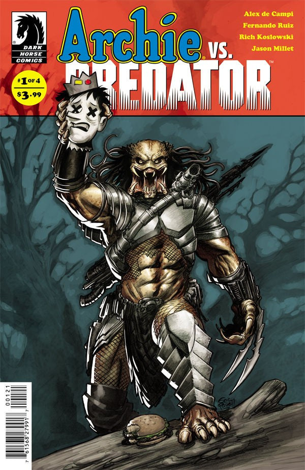 Archie vs. Predator #1 Variant (2015) (High Grade)