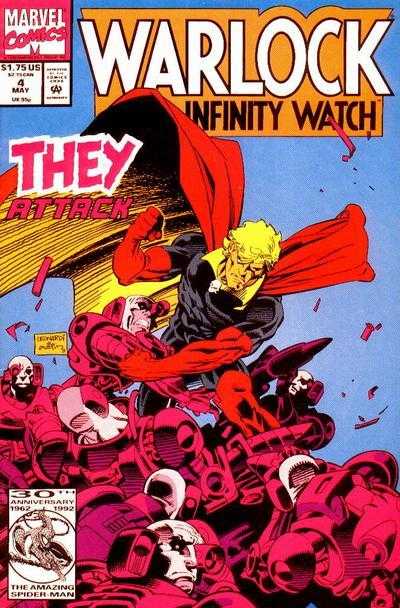 Warlock and the Infinity Watch #4 (1992) (Mid Grade)