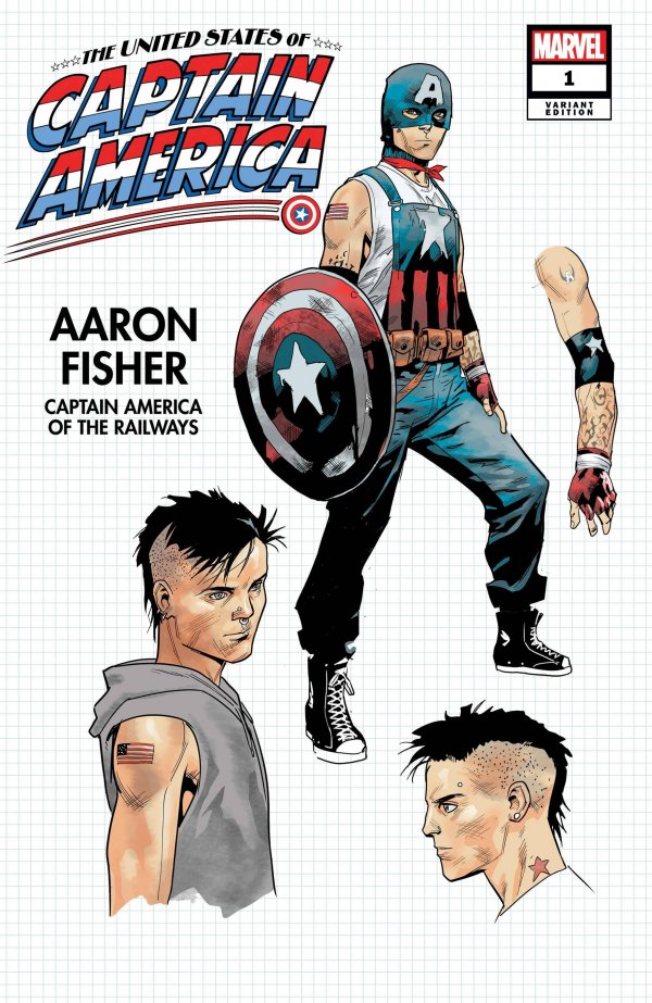 United States Captain America#1 (Of 5) Design Var
