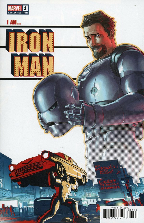 I Am Iron Man #1 Woods Var