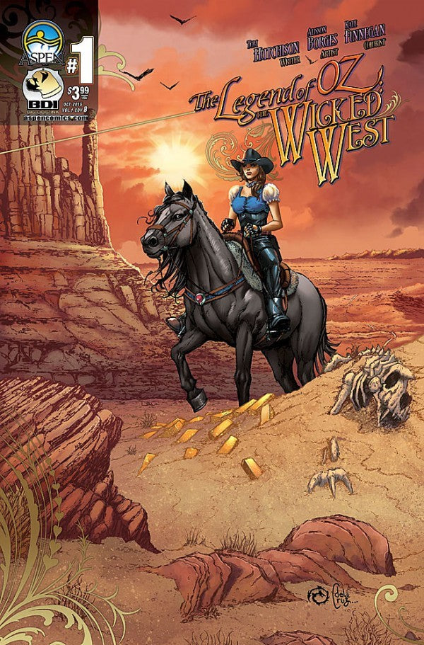 Legend Of Oz Wicked West #1 Direct Market Cover B
