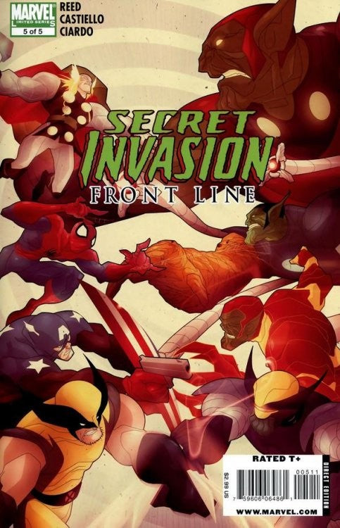 Secret Invasion: Front Line #5 (2009) (High Grade)