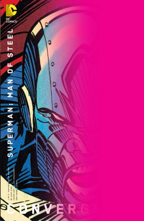 Convergence Superman Man Of Steel #1 Chip Kidd Variant Edition