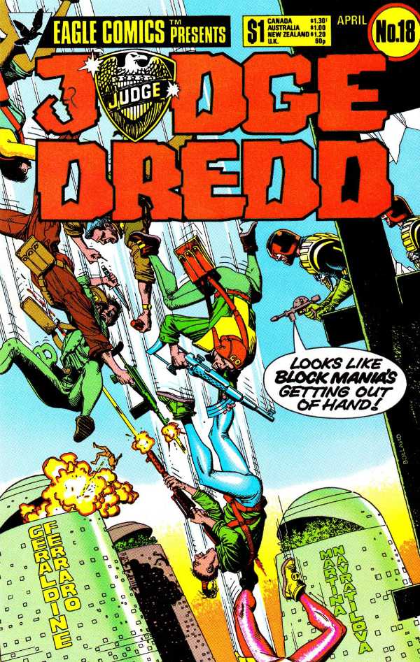 Judge Dredd #18 (1985) (Mid Grade)