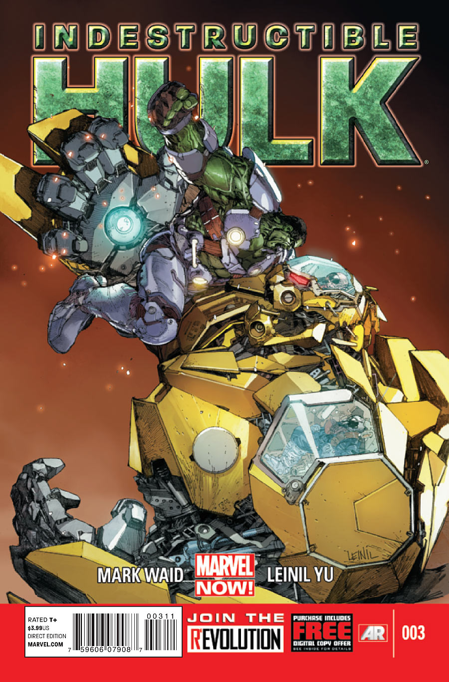 Indestructible Hulk #3 (High Grade)