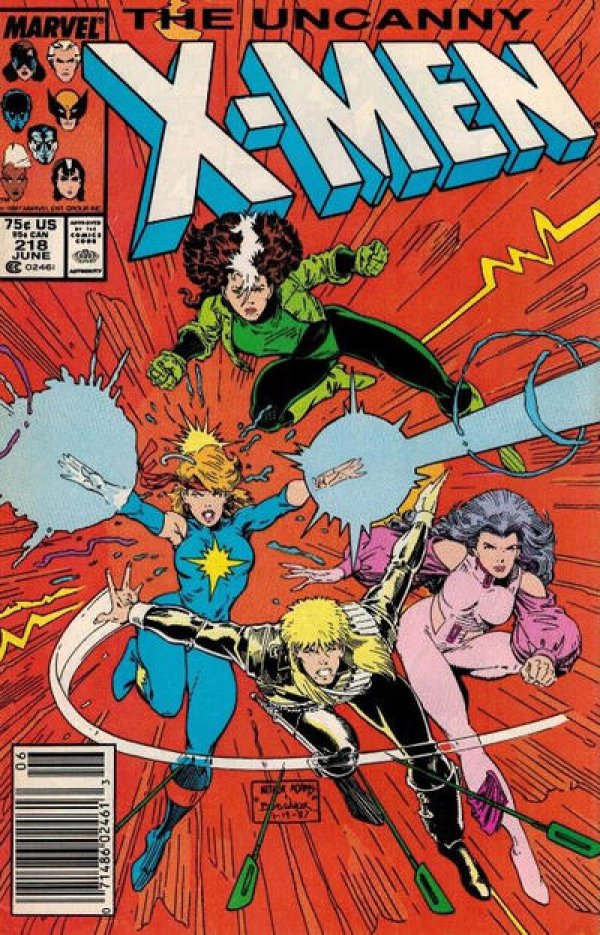 Uncanny X-Men #218 (1987) (Mid Grade)