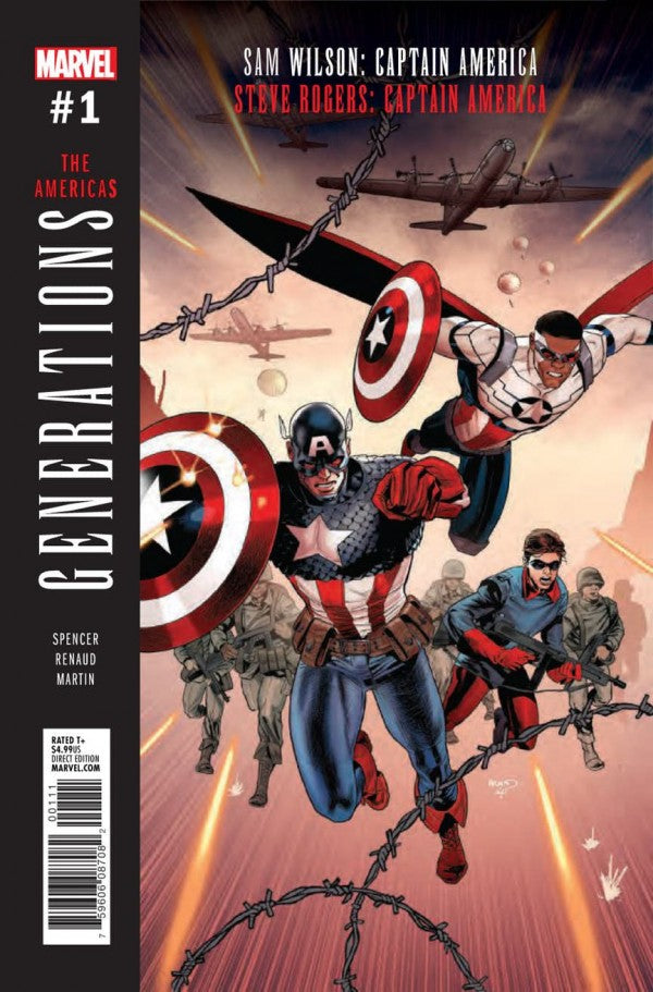 Generations: Sam Wilson Captain America & Steve Rogers Captain America #1