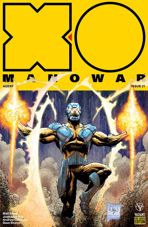 X-O Manowar #21 Cover E Pre-order Edition Portacio