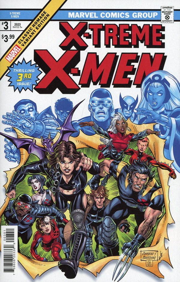 X-Treme X-Men #3 (Of 5) Jurgens Homage Var
