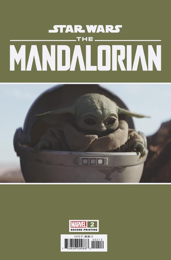 Star Wars Mandalorian #2 2nd Printing Photo Var