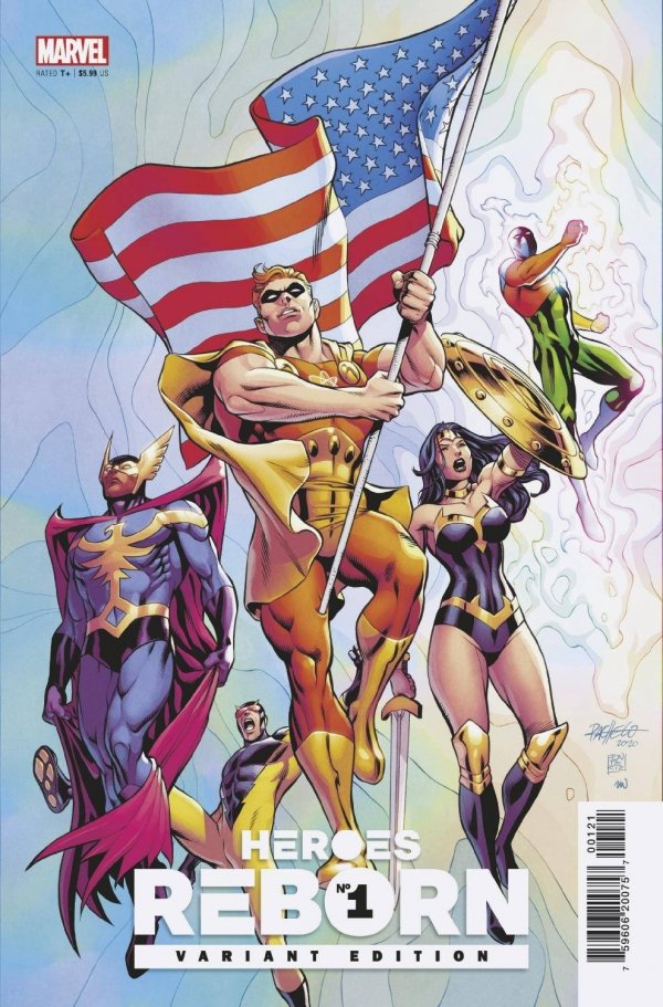 Heroes Reborn #1 Pacheco Squadron Supreme Variant