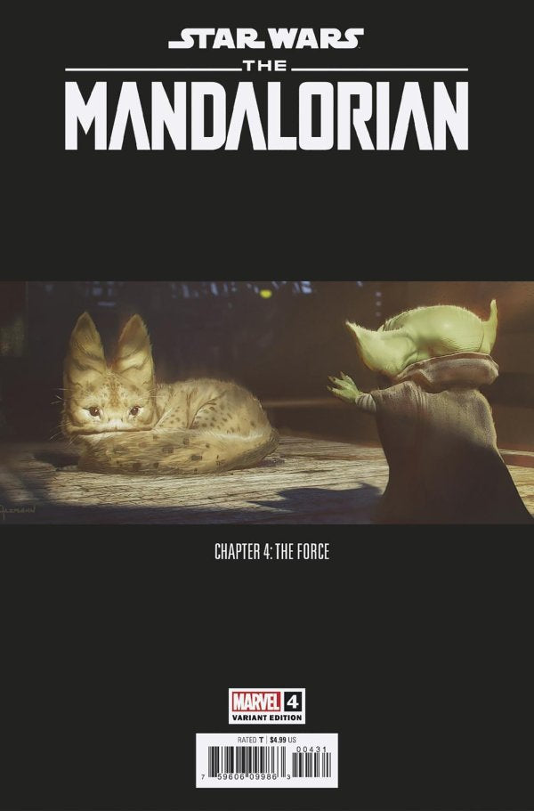 Star Wars Mandalorian #4 Concept Art Var