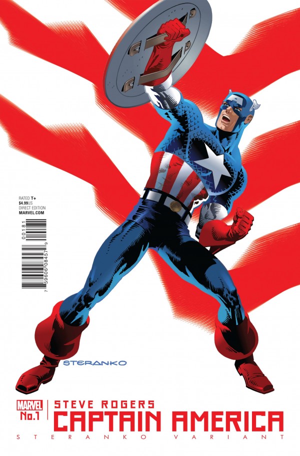 Captain America Steve Rogers #1 Steranko Var